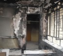 آتش سوزی مدرسه