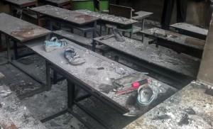 آتش‌سوزی مدرسه چوکا