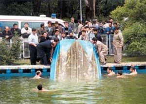 غرق شدن دختران دانش‌آموز در دریاچه پارک شهر