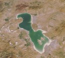 اجرای کمربندسبز در حاشیه دریاچه ارومیه